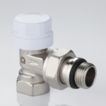 Angle de la vanne thermostatique