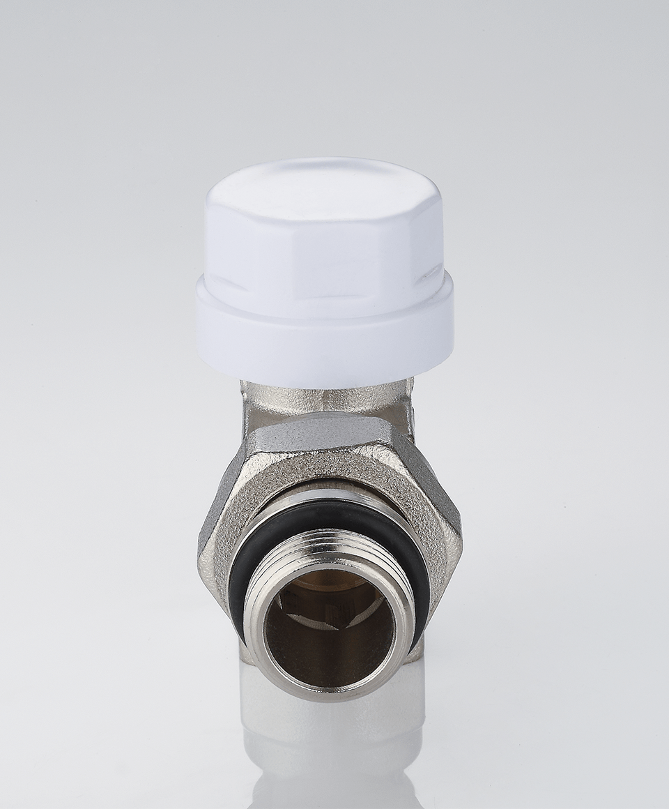 Angle de la vanne thermostatique