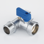 Vanne à boisseau sphérique en T, connexion femelle-mâle pour machine à laver