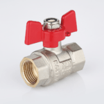 Ball valve female-Шар клапаны Т тұтқасы бар әйел-әйел қосылымыconnection with T handle