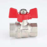 Ball valve female-Шар клапаны Т тұтқасы бар әйел-әйел қосылымыconnection with T handle