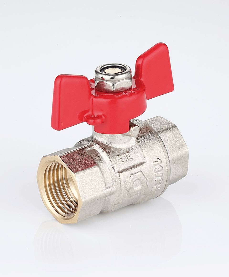 Ball valve female-Шар клапаны Т тұтқасы бар әйел-әйел қосылымыconnection with T handle