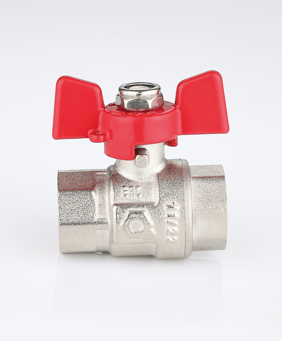 Ball valve female-Шар клапаны Т тұтқасы бар әйел-әйел қосылымыconnection with T handle