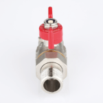 Ball valve with tail piece connections