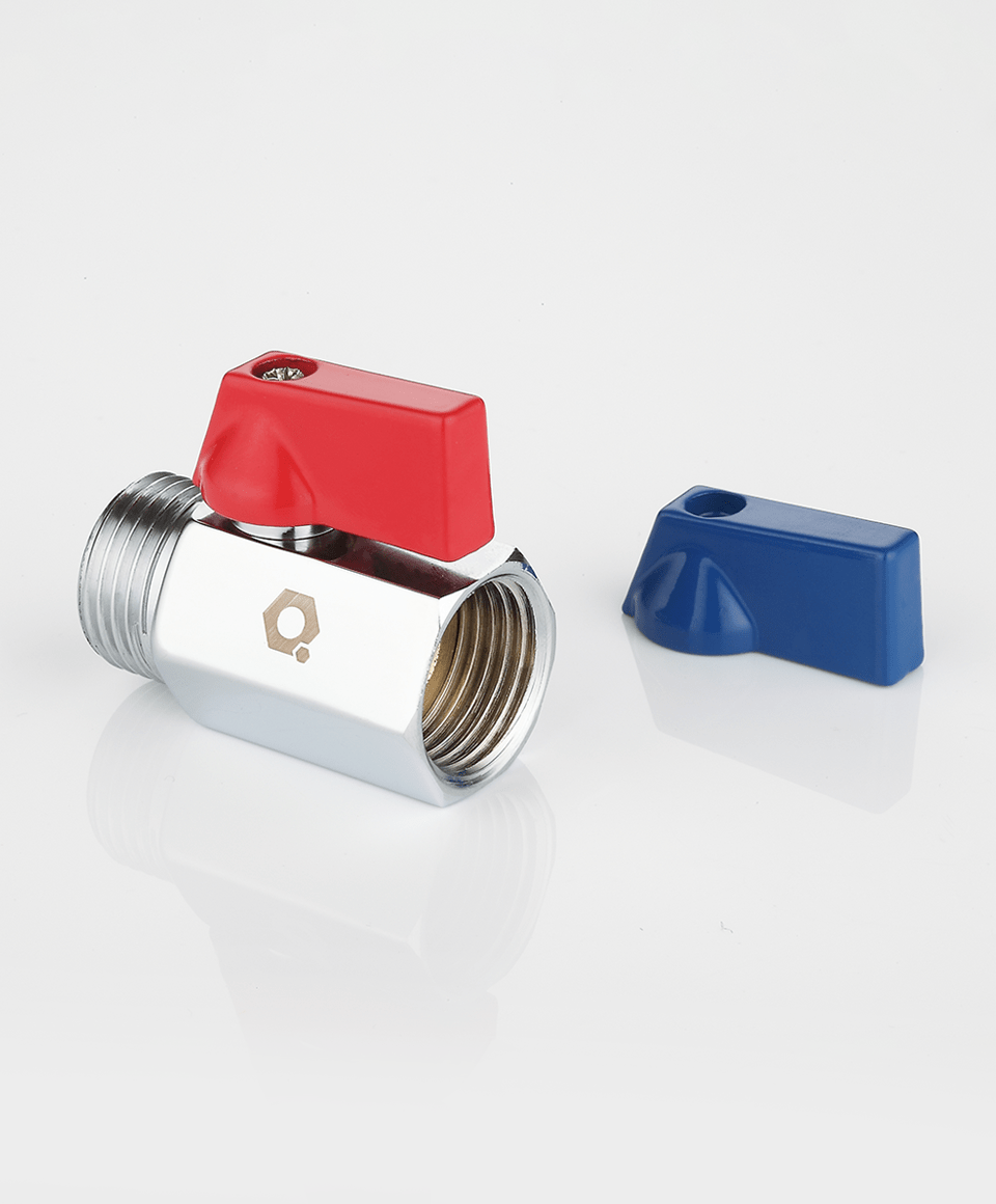 Ball valve MINI female-male connection