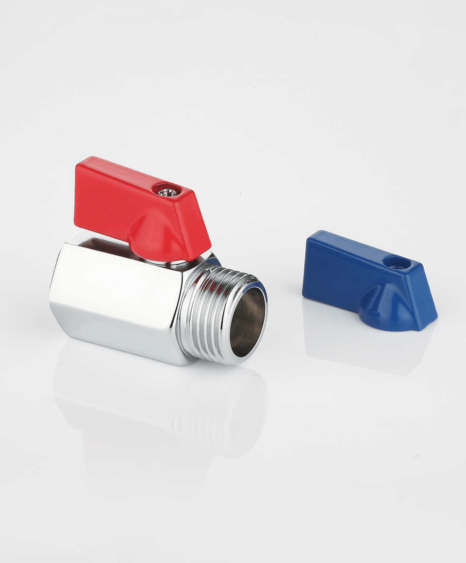 Ball valve MINI female-male connection