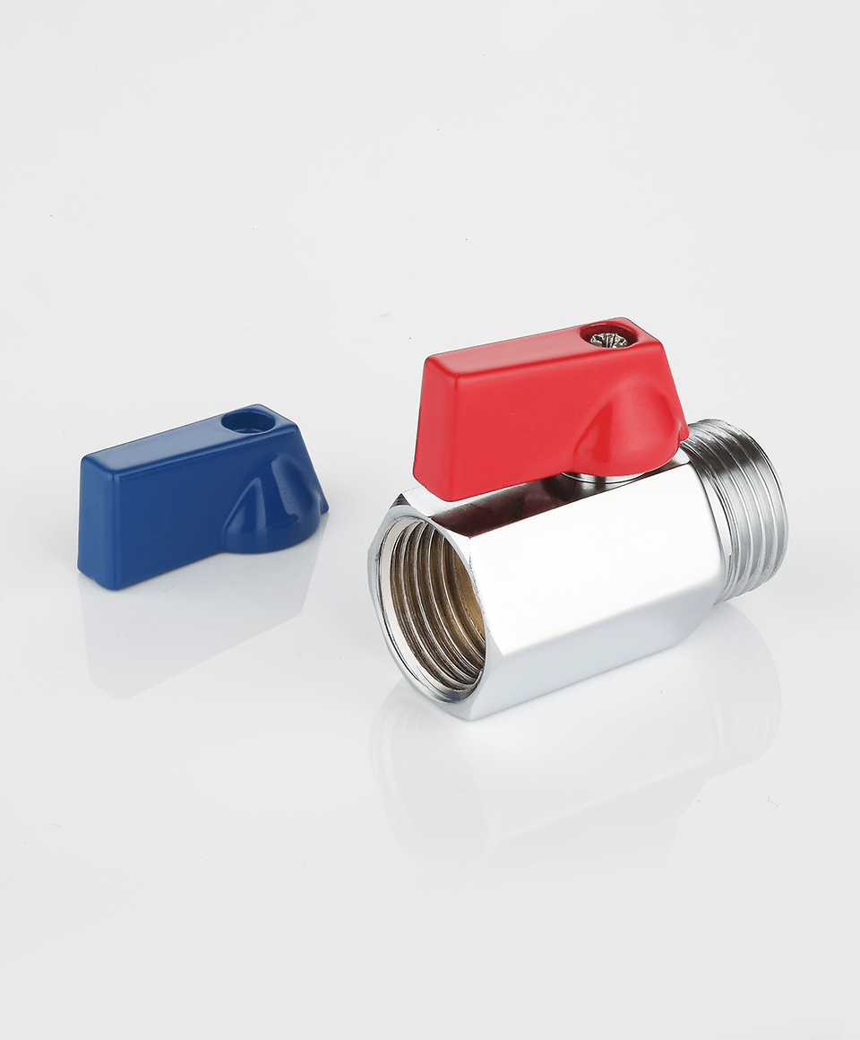 Ball valve MINI female-male connection