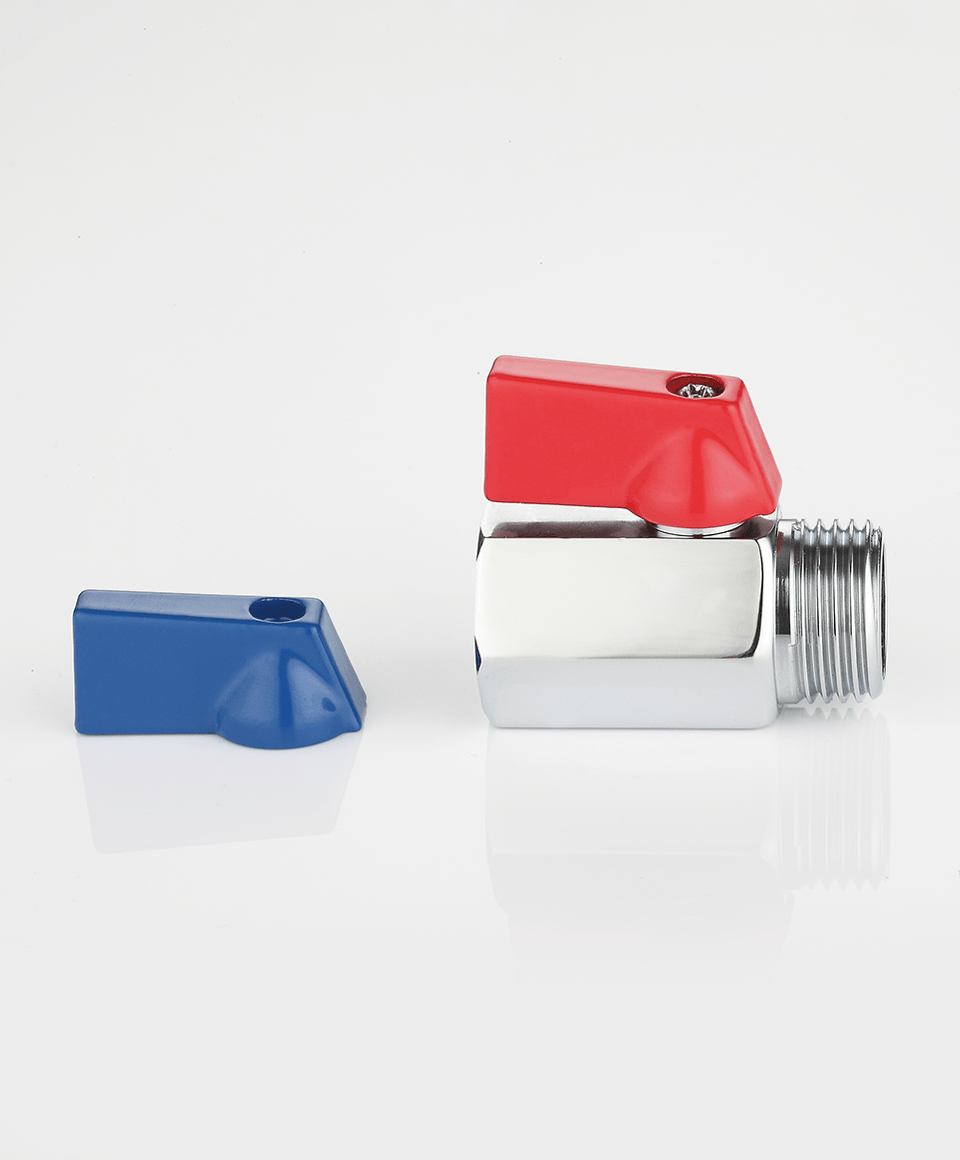 Ball valve MINI female-male connection