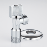 Under-sink angle ball valve