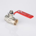 Ball valve female-female connection with lever handle