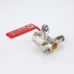 Ball valve with drain and air vent