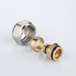 Pipe connector for PEX and PEX-AL-PEX pipes