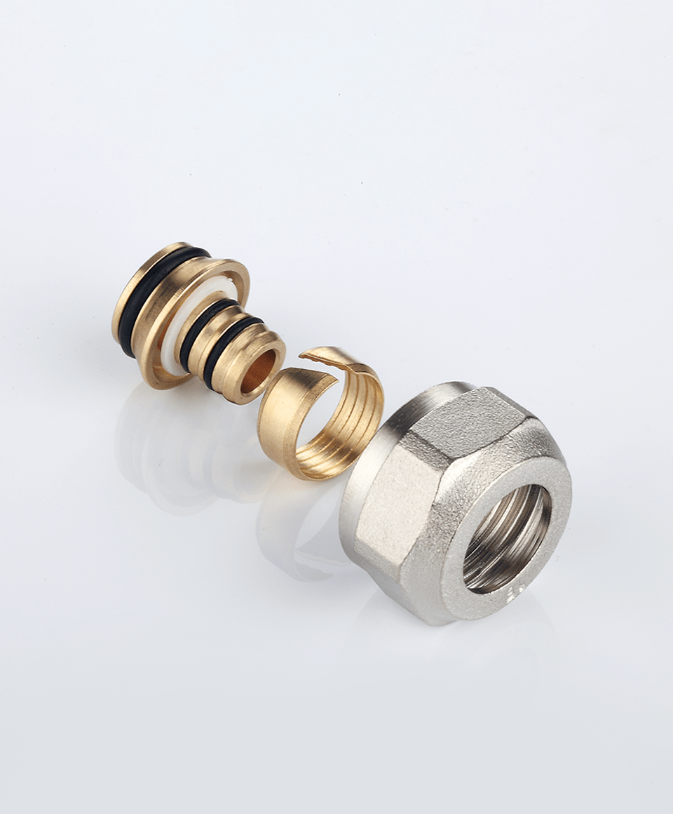 Pipe connector for PEX and PEX-AL-PEX pipes