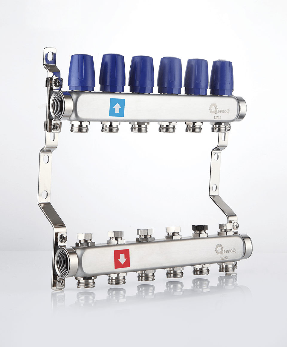 Manifold without flowmeters